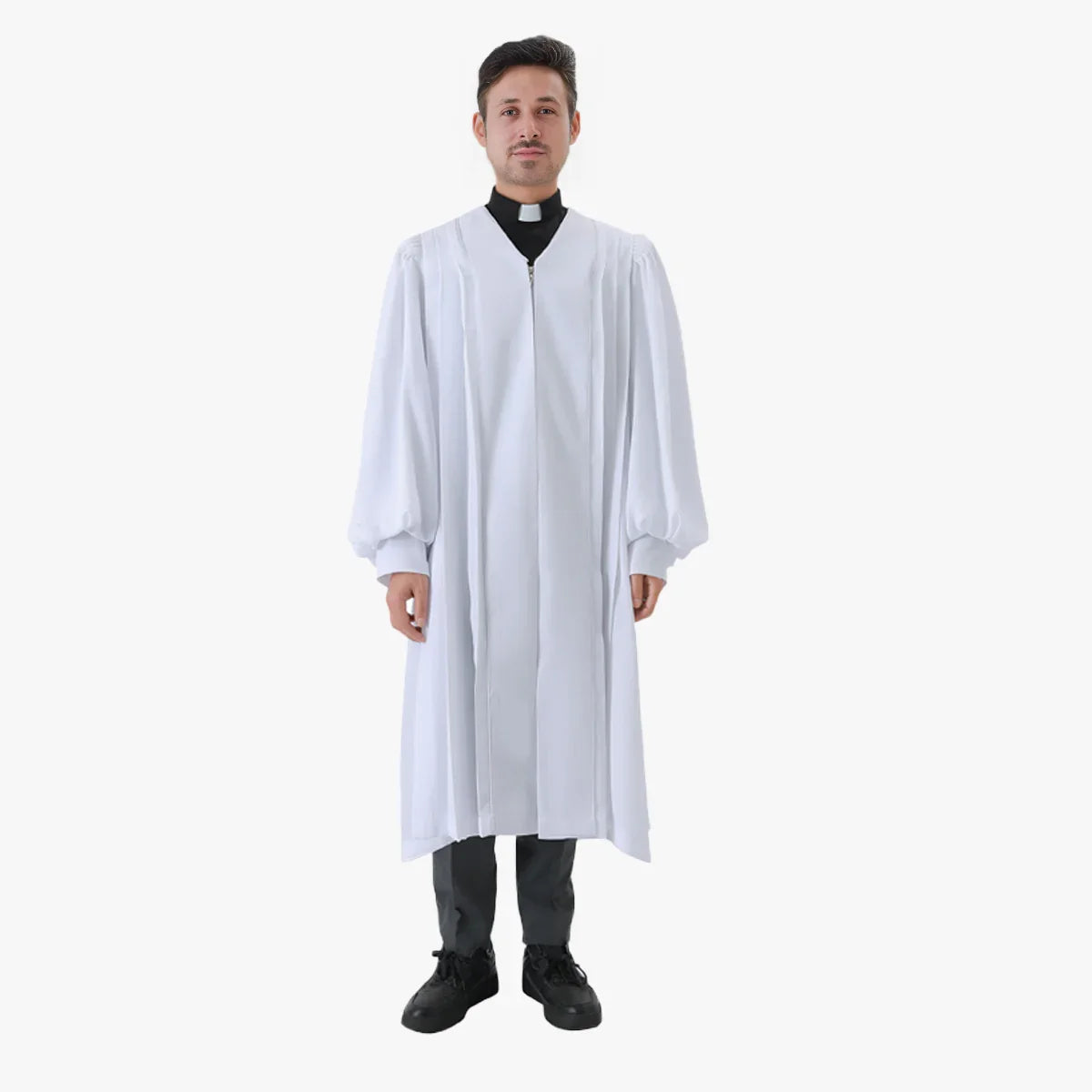 Priest clothing sacramental clothing original design new black and white solid color - EPHOD