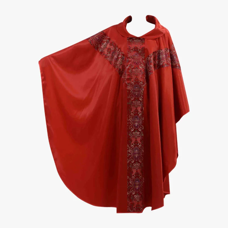 Mass costumes Color Printed Priestly Robes and Gothic Gowns for Mass Costumes in Clergy Priesthood - EPHOD