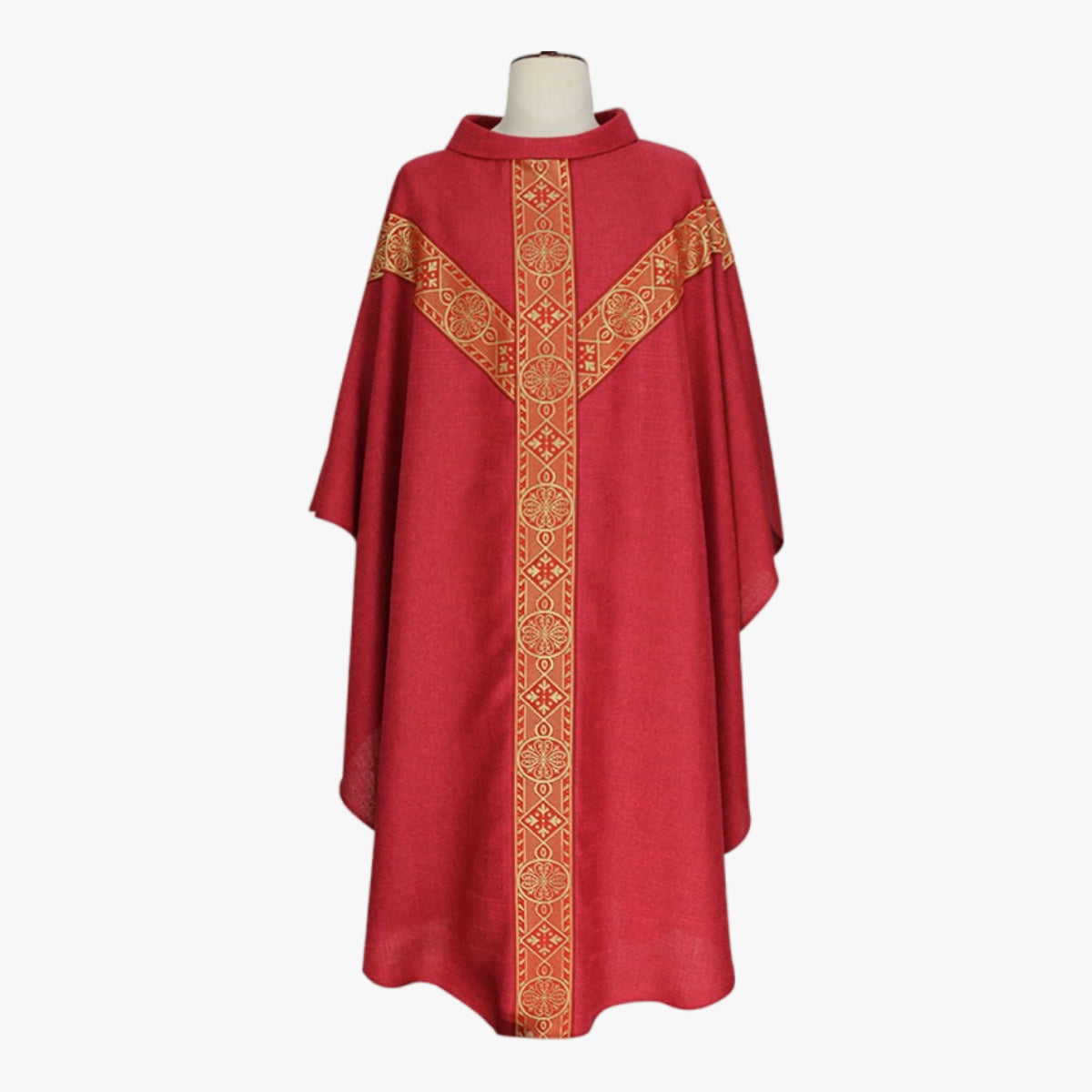 Vietnamese traditional classic priest cotton and linen vestments in 4 colors