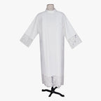 Manufacturing white robes Catholic Christian priest robes deacon priest lapel clothing religious clothing church white robes lace jhs lace clothing