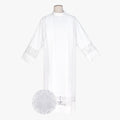 Manufacturing white robes for Catholic Christian priests, deacons, priests, lapel clothing, religious clothing, church white robes, lace cross lace clothing - EPHOD