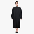 Ephod unisex priest robe clergy robe clothing black and white - EPHOD