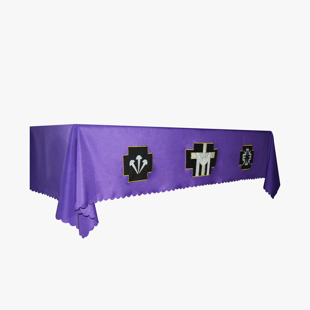 Catholic Mass dust tablecloth tablecloth liturgical ceremony tablecloth mass altar cloth purple - EPHOD