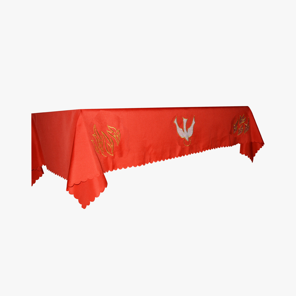 Catholic Mass dustproof tablecloth tablecloth liturgical tablecloth mass altar cloth advent exquisite embroidery communion tablecloth red - EPHOD