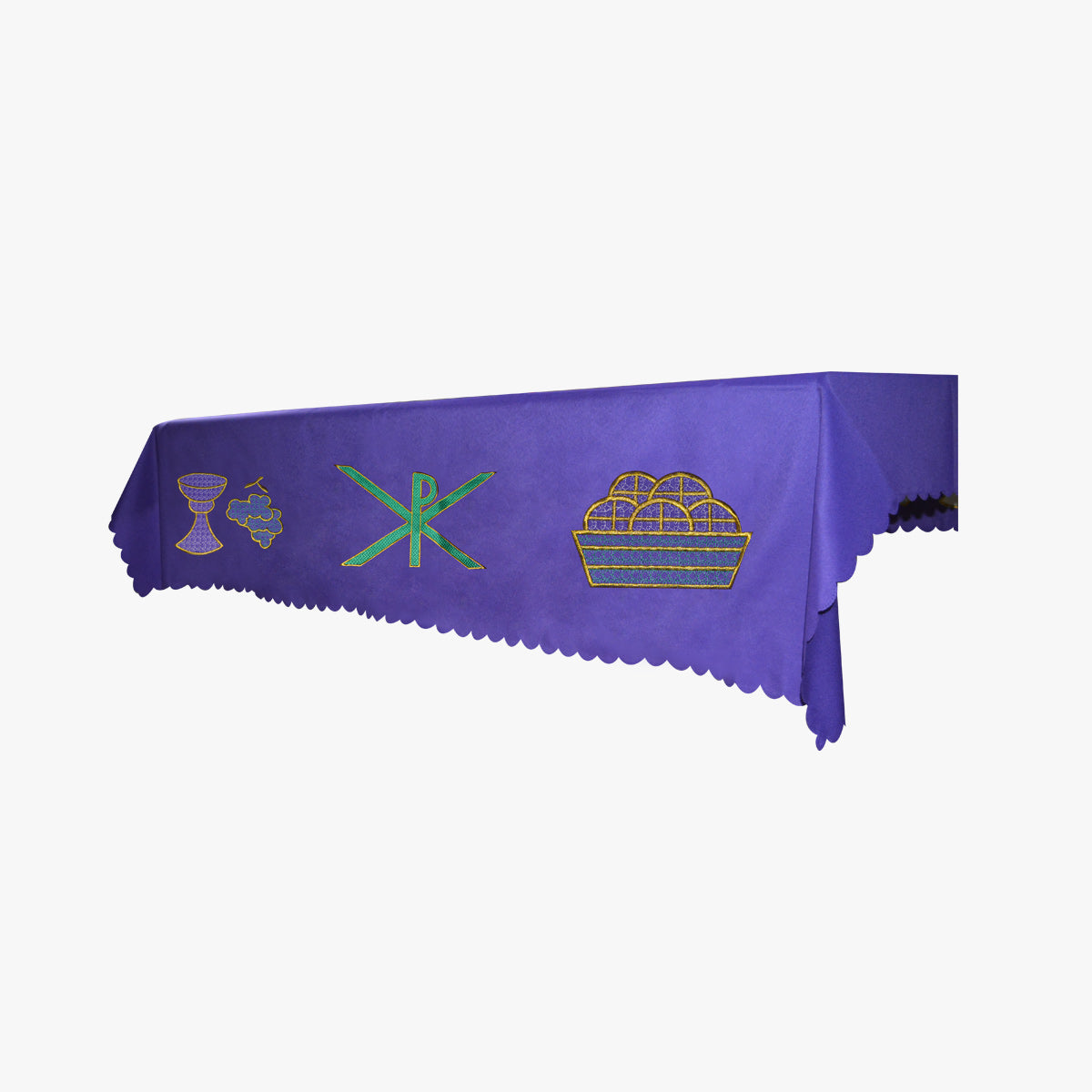 Mass tablecloth tablecloth ceremonial tablecloth mass altar cloth exquisite church embroidery communion tablecloth purple - EPHOD