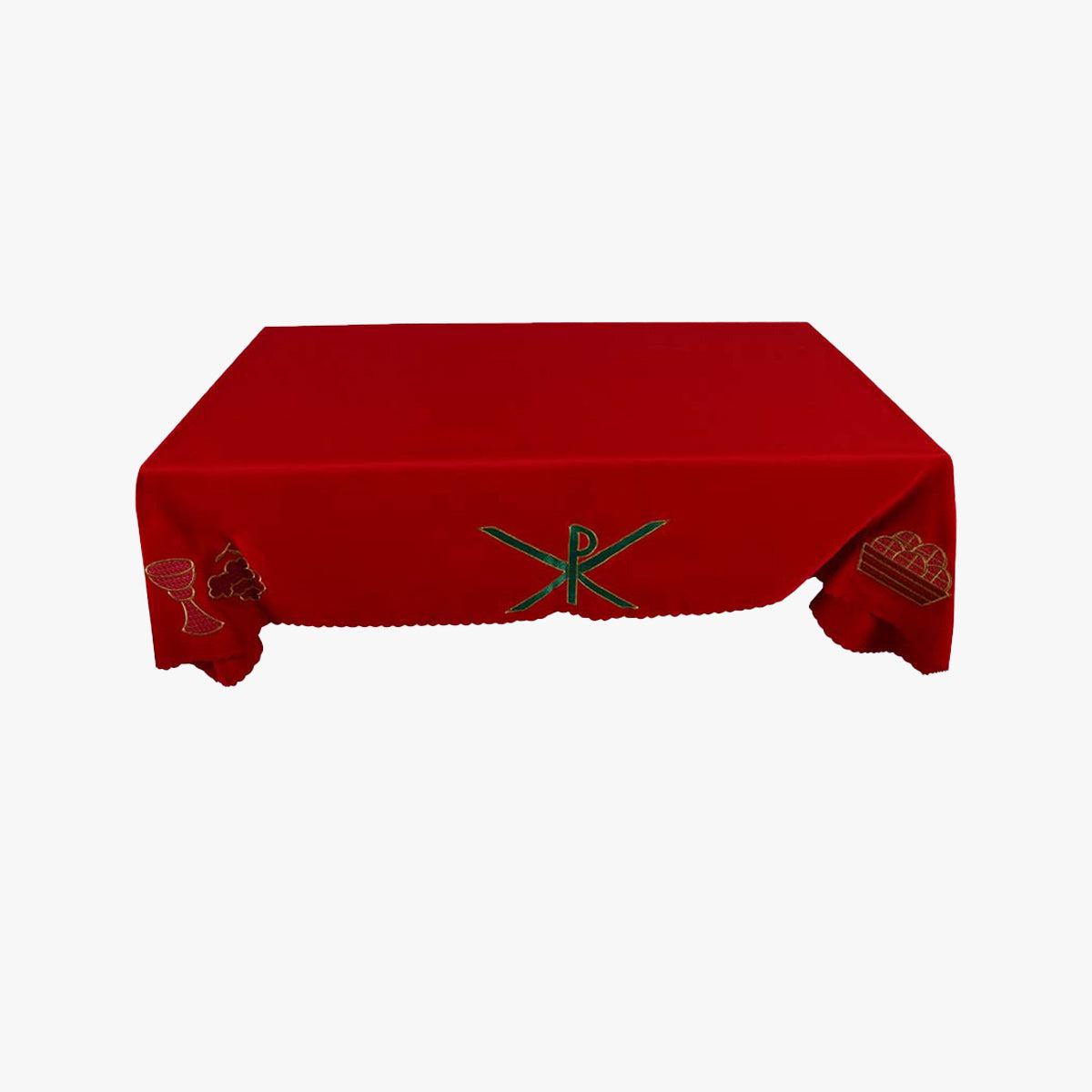 Mass tablecloth tablecloth ceremonial tablecloth mass altar cloth exquisite church chalice grape embroidery communion tablecloth red