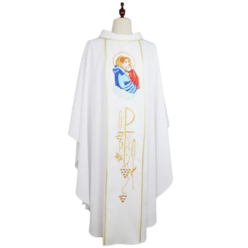 Gothic Priest's Ritual Clothing - Catholic Ceremonial Robes and Sacred Garments for Clergy - EPHOD